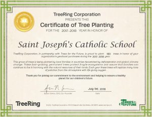 Yearbook Sales Result in 180 Trees Being Planted